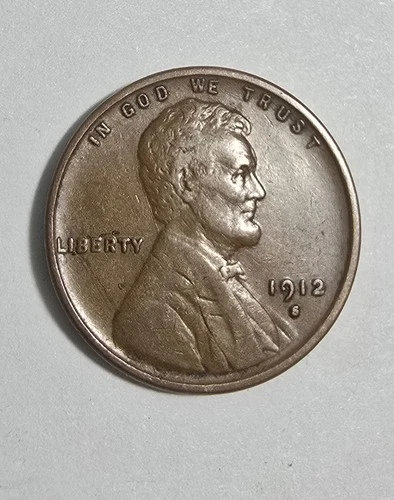 1912-S Lincoln Wheat Cent XF Semi Key Better Date