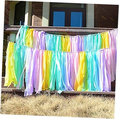 50pcs Mint Green Streamers Party Decorations Streamer Backdrop 24 pastel green
