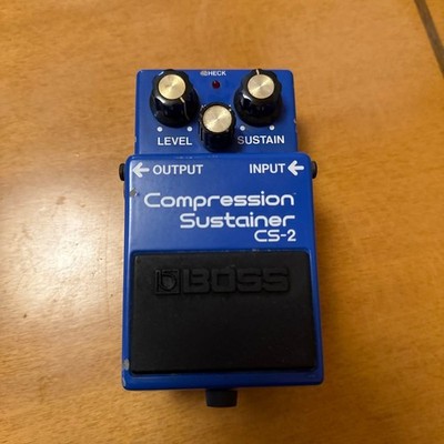 Power Supply Part Modified Product Made In Japan Boss Cs-2 Compression Sustainer