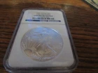 2007 1 OZ. SILVER EAGLE "EARLY RELEASES"  NGC GEM UNCIRCULATED