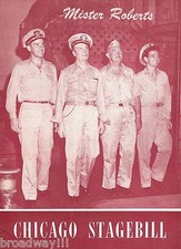 Cliff Robertson "MISTER ROBERTS" Joshua Logan 1948 Chicago, Illinois Playbill