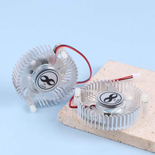 DC 5V Aluminum Heatsink With Fan CPU Graphics Heatsink For XH2.0 Interface Fans - Afbeelding 10 van 12