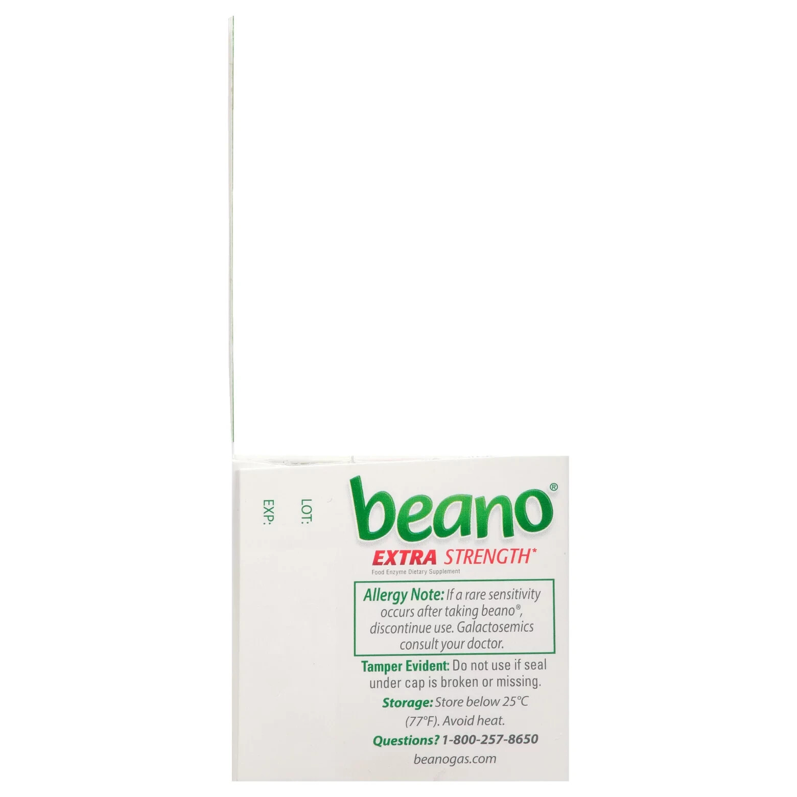 Beano Extra Strength Prevents GAS, BLOATING & (100 Tablets