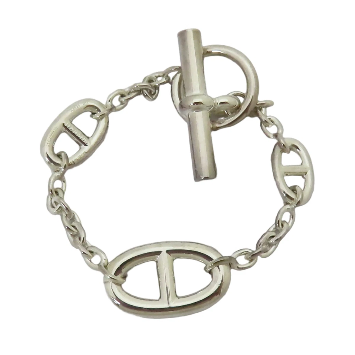 HERMES Farandole Bracelet Sterling Silver eBay
