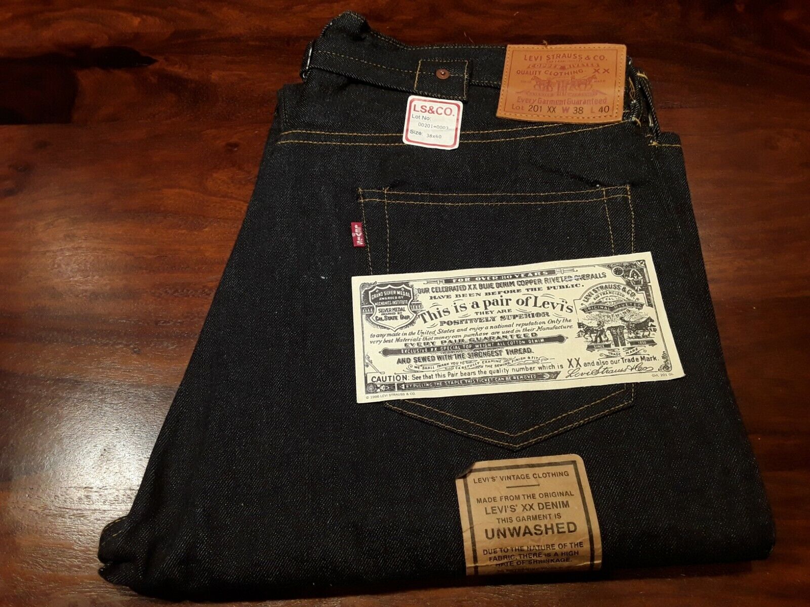 Levis Vintage Clothing 201XX / 501 555 Valencia st Jeans 501 LVC USA NWT |  eBay