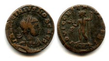 Nice follis of Licinius II (317-324 AD), Arles mint, Roman Empire