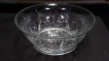 GLASS SERVING BOWL 3.5 H X 8 W