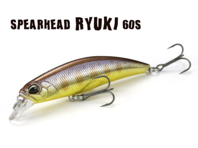 DUO Spearhead Ryuki 60S 6cm 6,5g Sinking Lure Made in Japan NEUE FARBEN