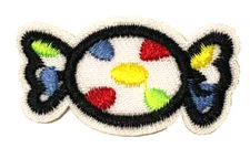 Patch Sew On Iron On Embroidered Clothing Hats Jackets Coat Candy Sweet NEW A274