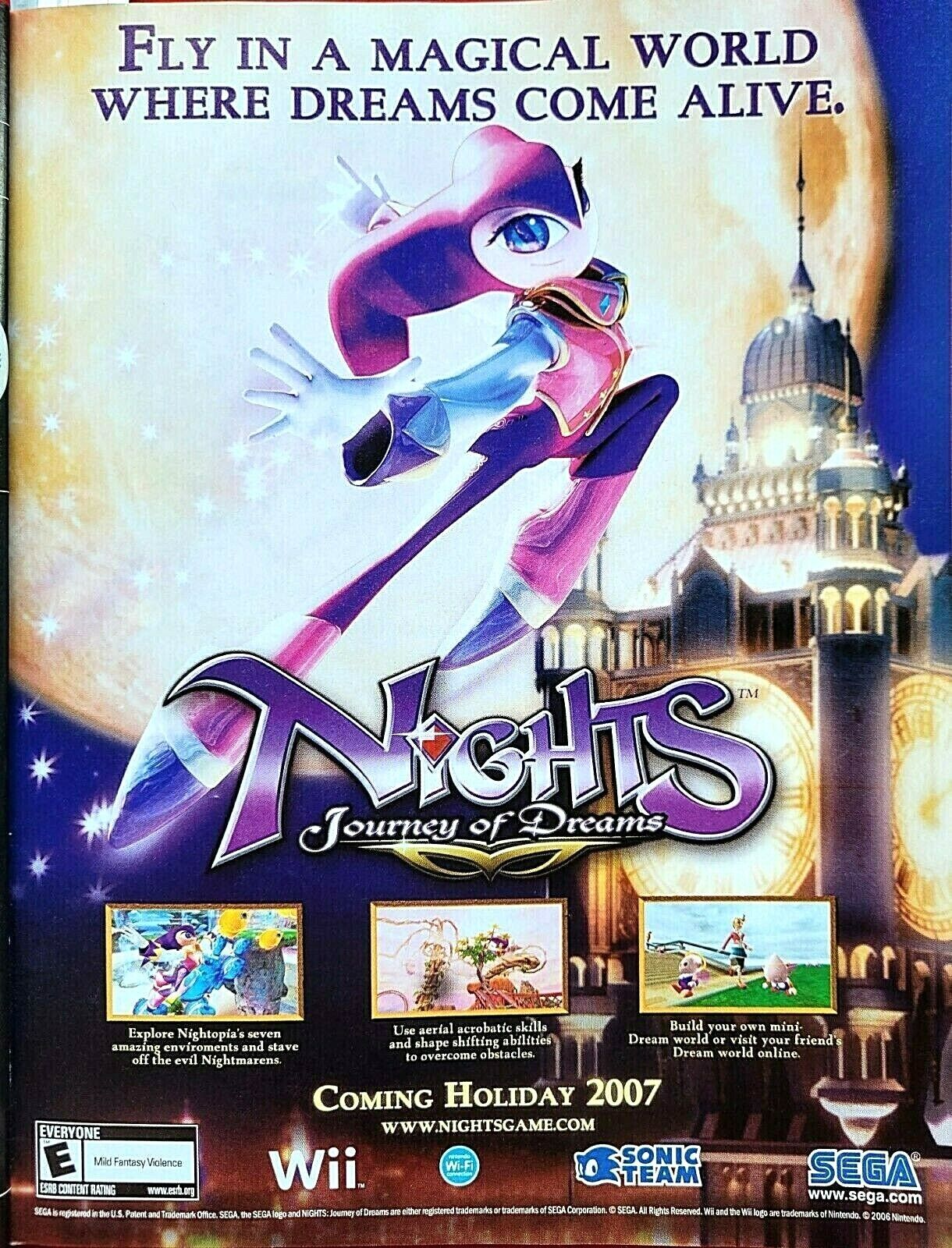  Nights Journey of Dreams - Nintendo Wii : Video Games