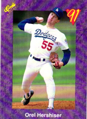 1991 Classic #23 Orel Hershiser | eBay