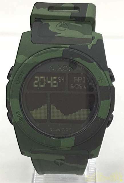camouflage digital watch