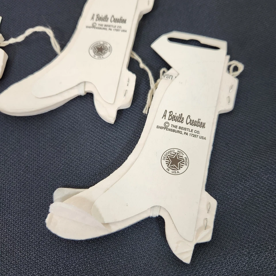 Lote De Colección (5) Campanas De Papel Beistle Westminster Blanco Fiesta Panal Boda Foto 2 de 4