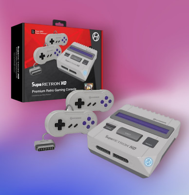 Hyperkin SupaRetroN HD Game Konsole RetroN für Nintendo SNES Super Famicom Spiel