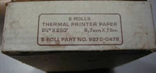 HP 9270-0479 Thermal Printer Paper 5 rolls,? for 9825 Benchtop Calculator?