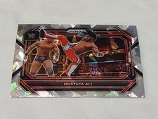 Mustafa Ali 2023 Panini Prizm WWE Ice #7 Parallel Monday Night Raw