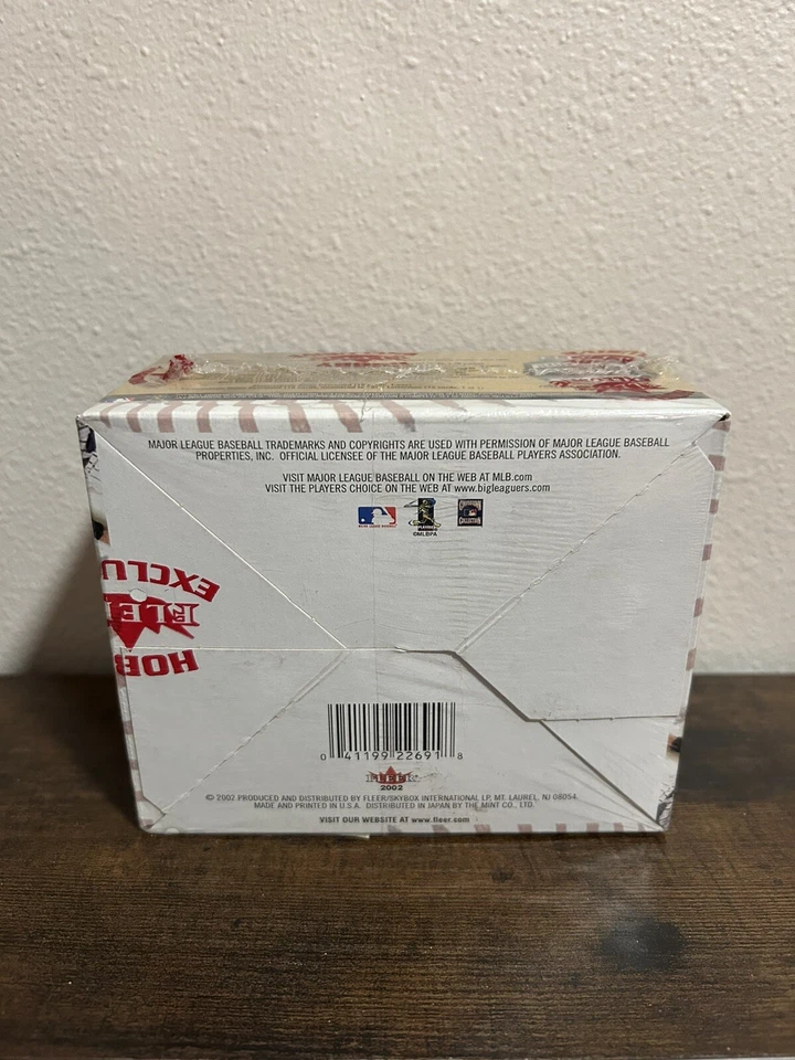 2002 Fleer Focus Jersey Edition Baseball Hobby Box Sealed HS - Image 3 of 3