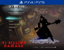 Diablo 3 PS4/PS5 Softcore Primal Modded Monk Set | Raiment of a Thousand Storms