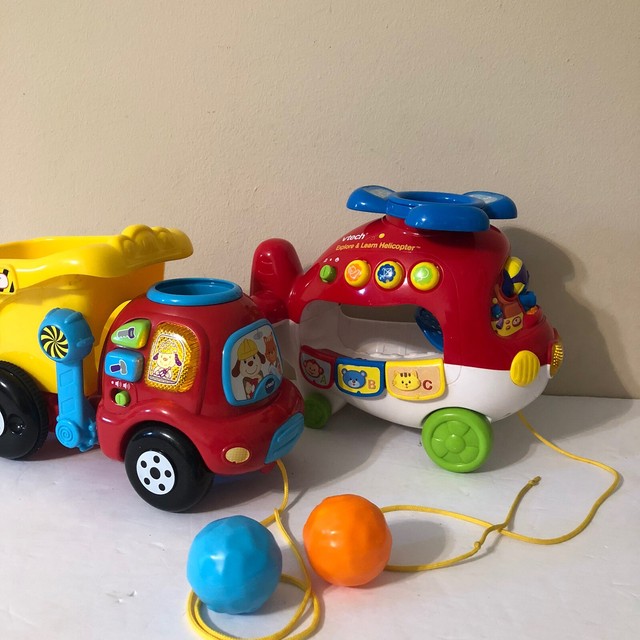 vtech drop and go dump truck