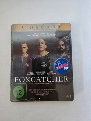 FOXCATCHER - Blu Ray Steelbook -mit Channing Tatum - NEU und OVP!!