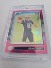 2024 Panini Donruss Optic Rated Rookie Drake Maye #229 Pink Prizm (RC)