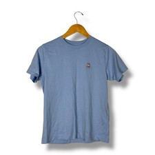 Psycho Bunny Kids T-Shirt 100 Pima Cotton Tee Logo Blue Lrg 14-16 Crew Neck