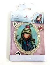 SANTORO Pom Pom Girl Rubber Stamp Set Gorjuss GOR 907220 Cardmaking Craft