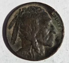 1917 P Buffalo Nickel Good Details