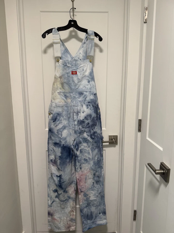 Free People扎染Dickies连体裤 — 第 2/4 张图片