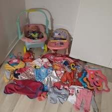 Baby Born Spielset Konvolut ca 34 teilig gebraucht inkl.Puppe Zapf creation 