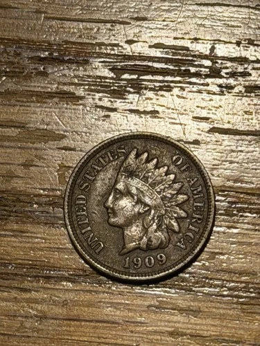 1909 Indian Head Cent VF (U36)