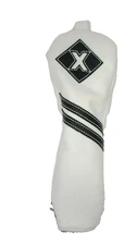 Universal White Black Hybrid Headcover Preowned Condition Great