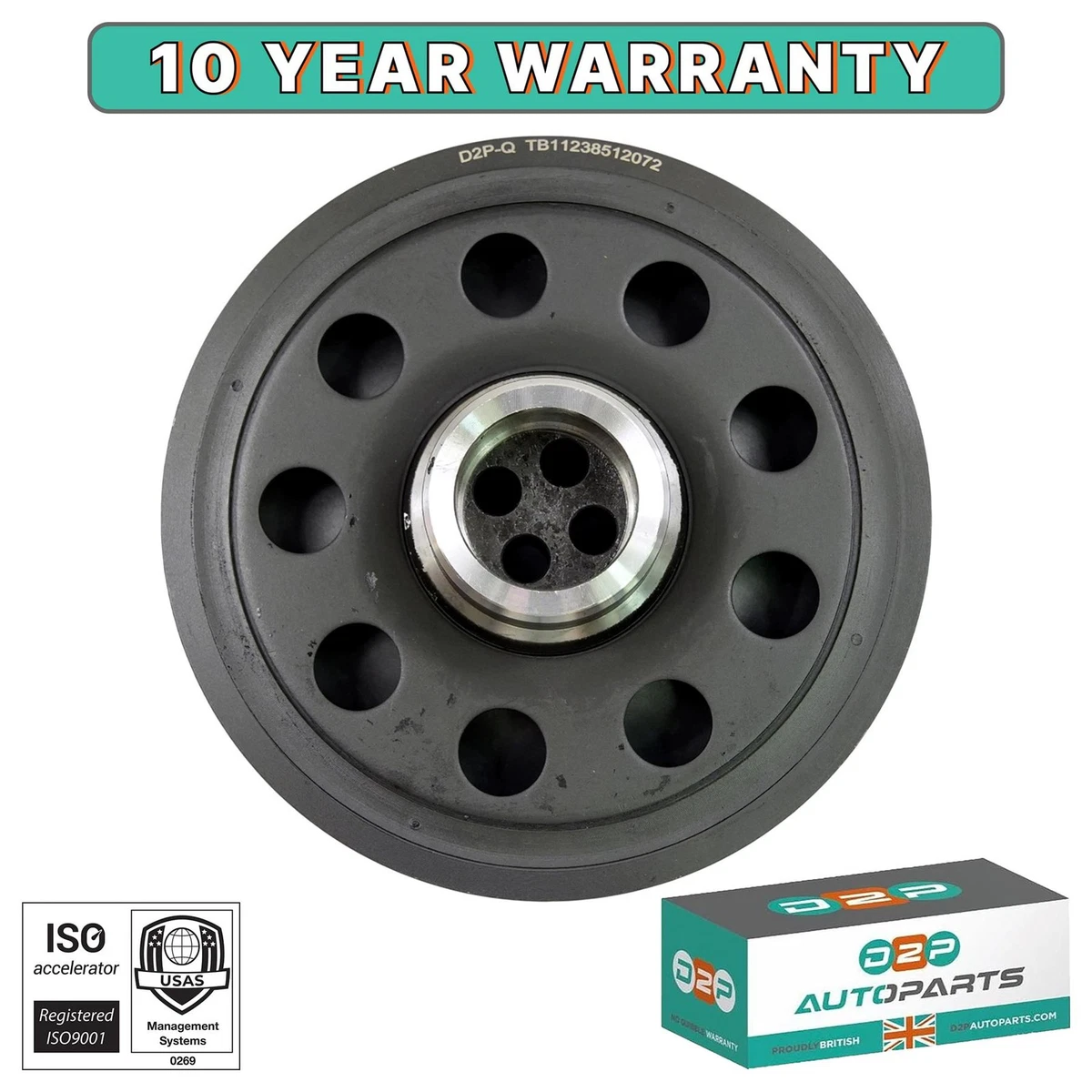 CRANKSHAFT PULLEY FOR BMW 1 2 3 4 5 6 7 SERIES X1 X3 X4 X5 11238512072 7797995