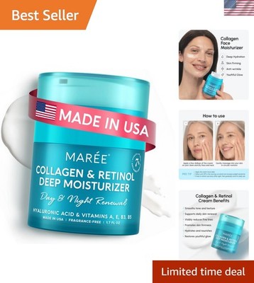 Cruelty-Free Anti-Aging Moisturizer with Retinol   Travel Size for Women & Men