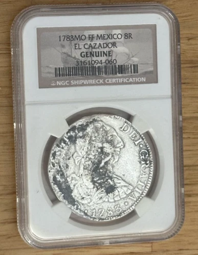 1783 MO FF Mexico 8R El Cazador Genuine NGC