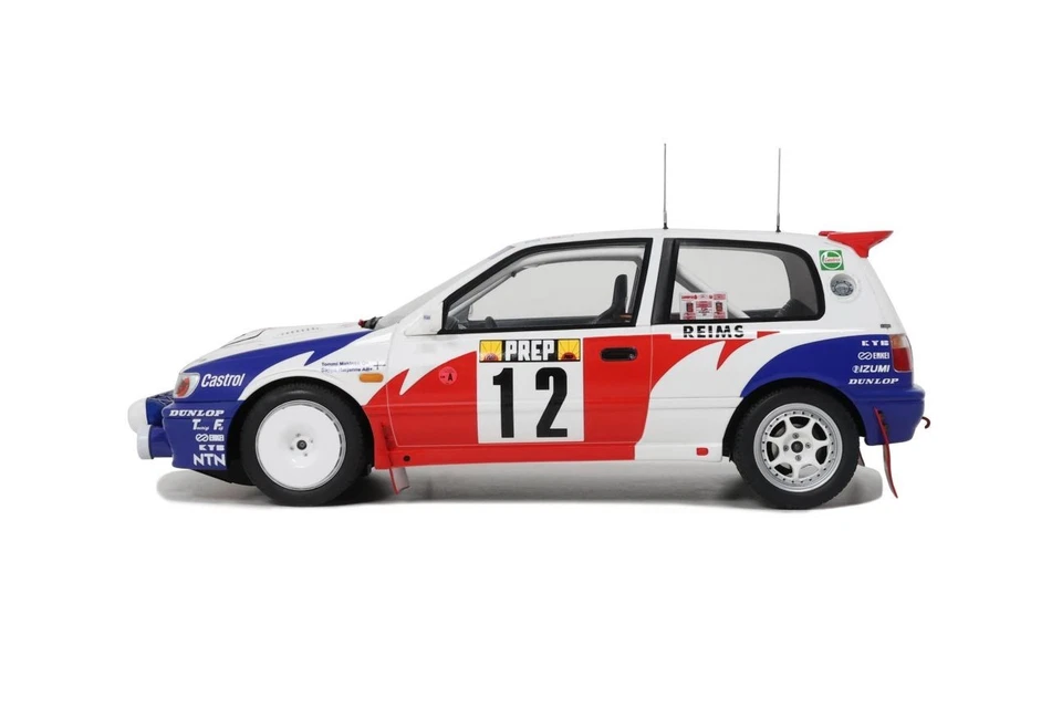 Otto Nissan Sunny Gti-R #12 - Makinen - Rally Montecarlo 1992 1/18. OT461 - Immagine 3 di 4