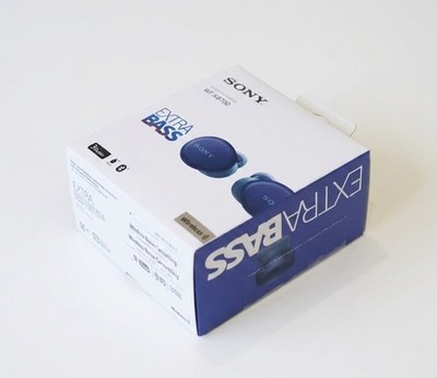 Sony WF-XB700 Extra Bass Bluetooth Wireless Earbuds Blue IPX4 Japan New 2020