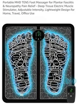 EMS Foot Massager Mat Massage Leg Reshaping Blood Muscle Circulation Pain Relief