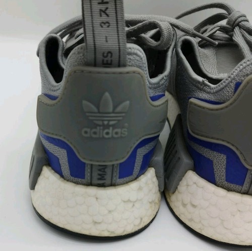 Adidas NMD R1 Colorblock Grey/Blue Boost BD7742 Gym Running Trainers Mens 12.5 - Bild 7 von 12