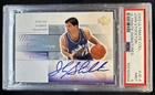 2003-04 Upper Deck Ultimate John Stockton Signatures Auto Autograph #JS-A PSA 9