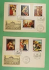 DR WHO 1970 HUNGARY 2 FDC ART COMBO R49157