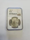1886 $1 Morgan Silver Dollar NGC Ms64 #007