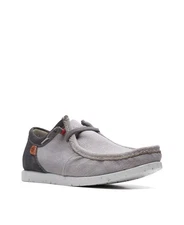 CLARK'S Men's ShacreLite Moc Slip On Shoes - Light Gray - Size: Men's 10.5