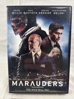 Marauders - DVD - Bruce Willis, Dave Bautista, Adrian Grenier