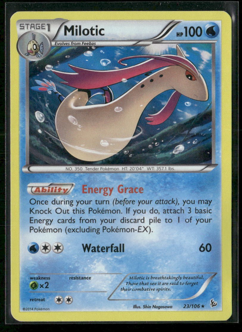 Milotic XY - Flashfire 23/106 Holo LP