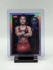 2025 Topps Chrome UFC - Mission Control Zhang Weili #MCL-10 Refractor