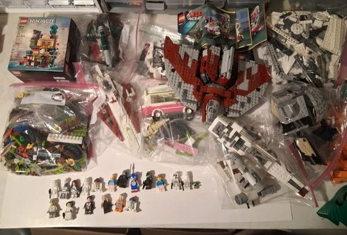 Huge Lego Set Lot Star Wars Ninjago Sonic And More Lots Retired Some Rare
