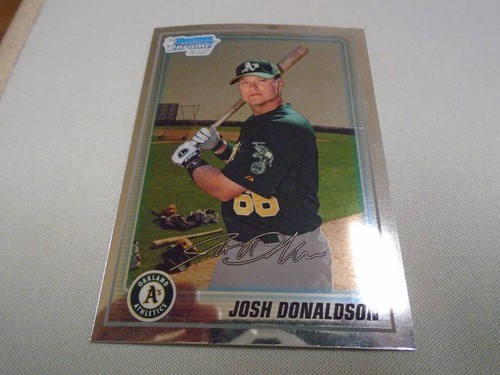 2010 Bowman Chrome Josh Donaldson BCP61 ROOKIE CARD Twins EBay