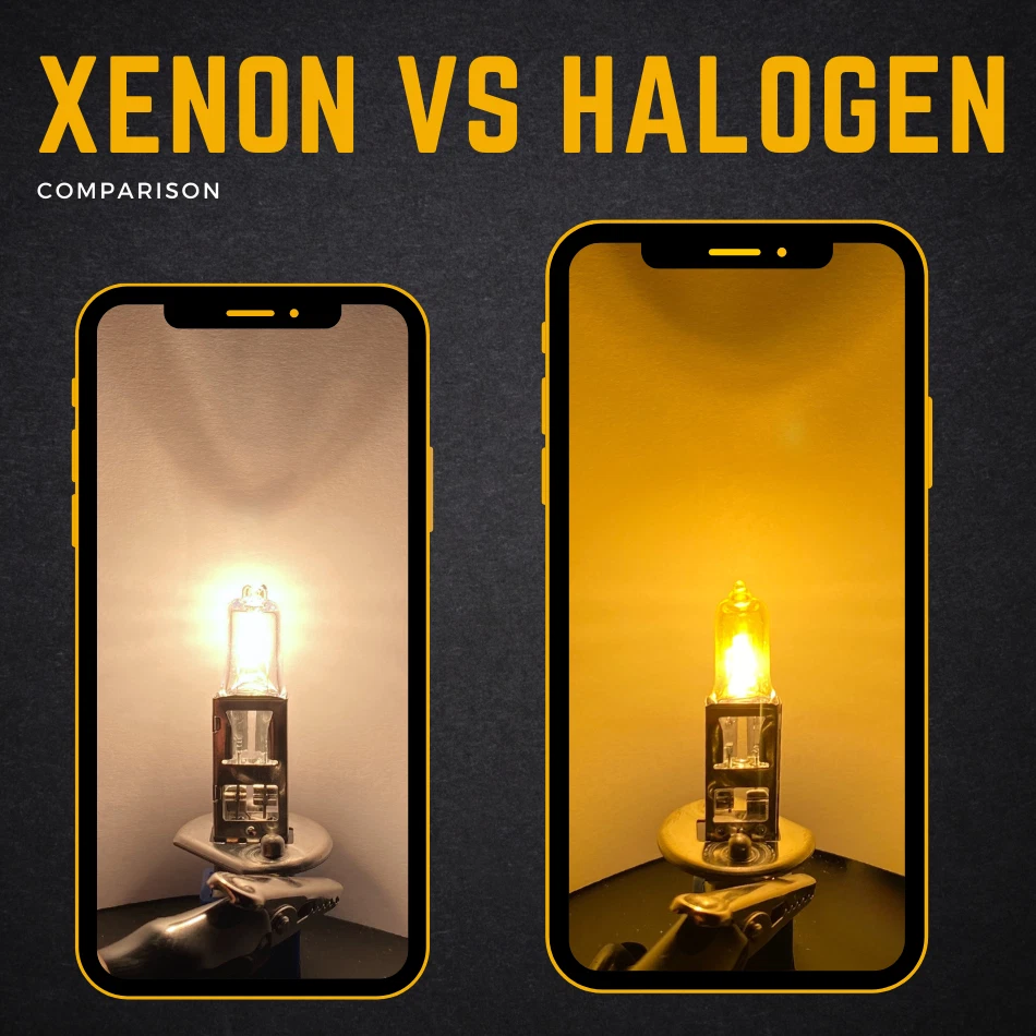 For Ford Focus MK2 Xenon Yellow 100w Headlight 2005-2010 High Beam Light Bulbs - Image 3 of 4