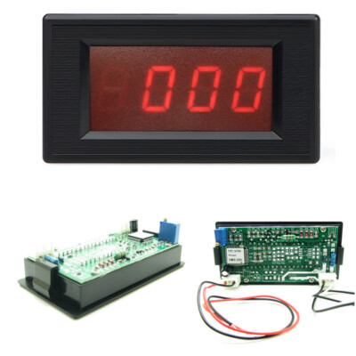 #ad AC AMP Volt Meter Red LED Digit Voltage Voltmeter Current Ammeter Panel Snap in $10.50